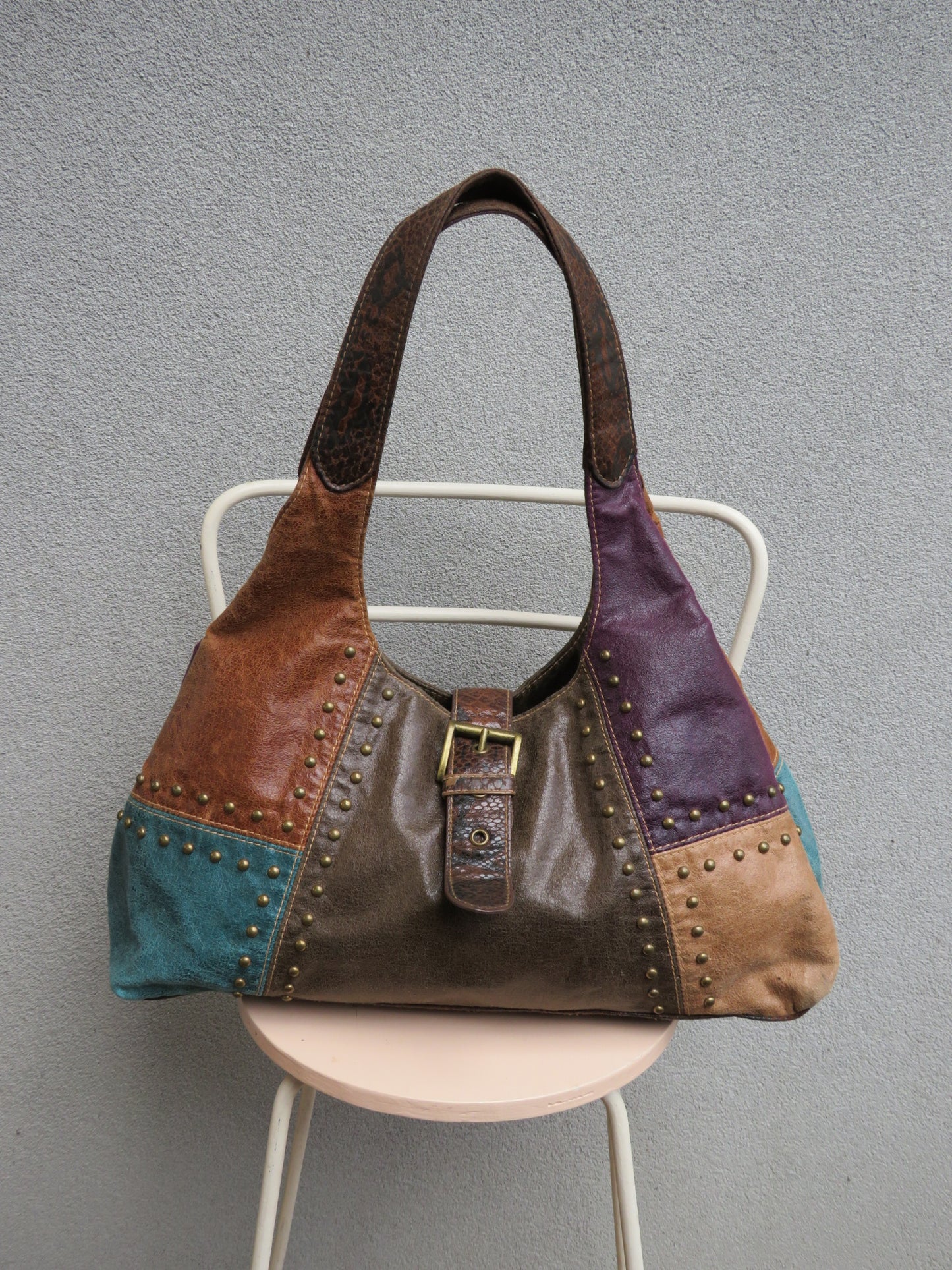 Leather Studded Bag