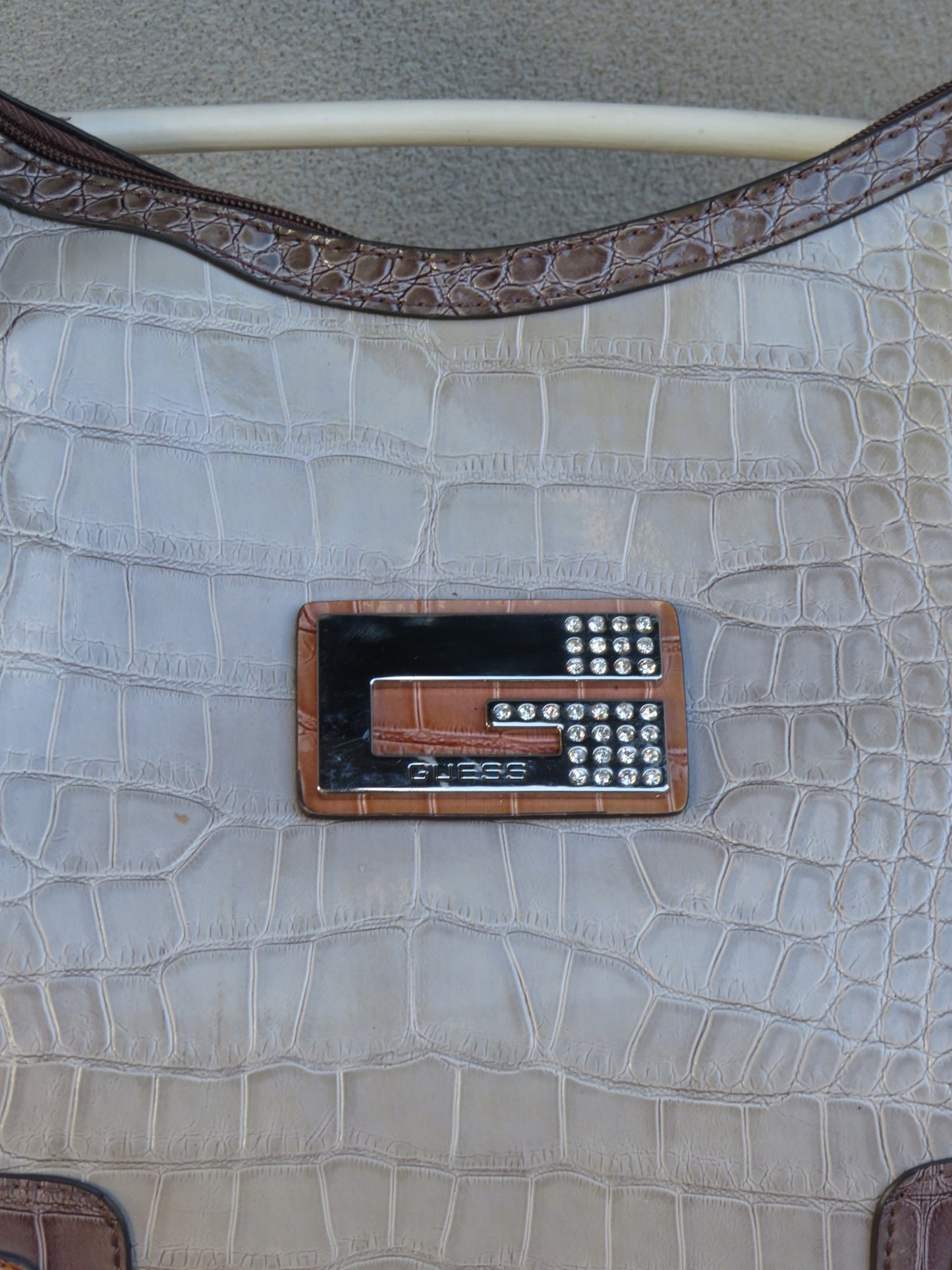 Guess Croc Shoulder Bag