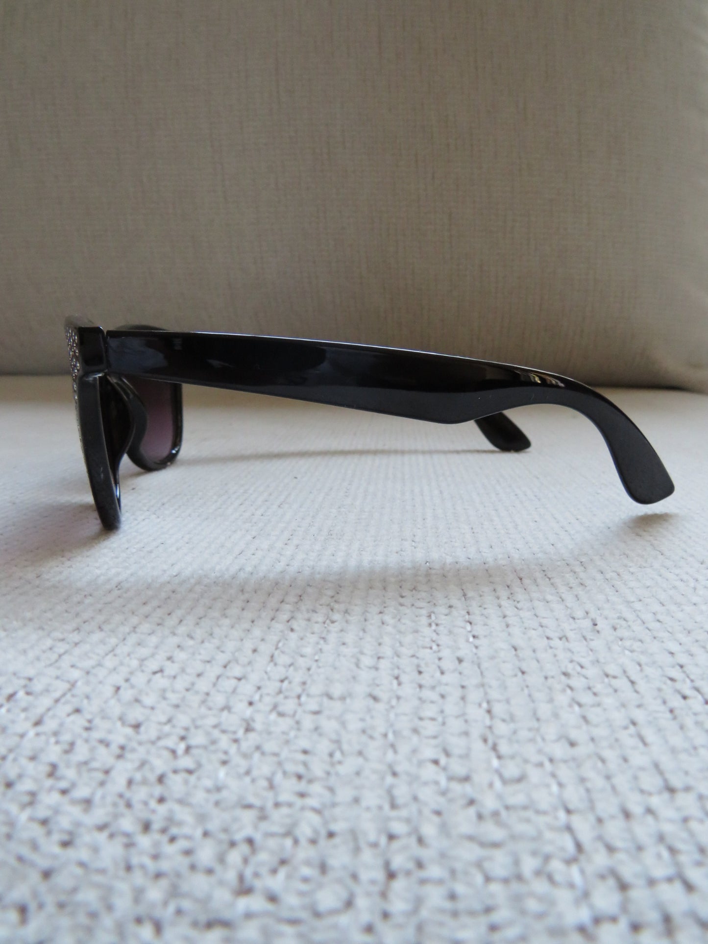 Rhinestone Black sunglasses