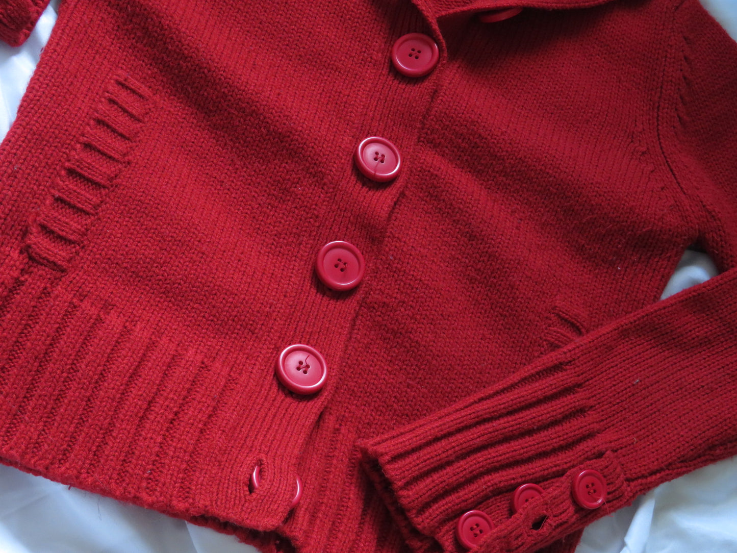 Red Knitted Sweater