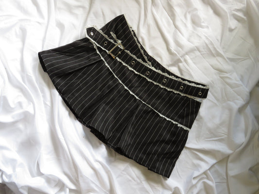 Pleated Mini Skirt