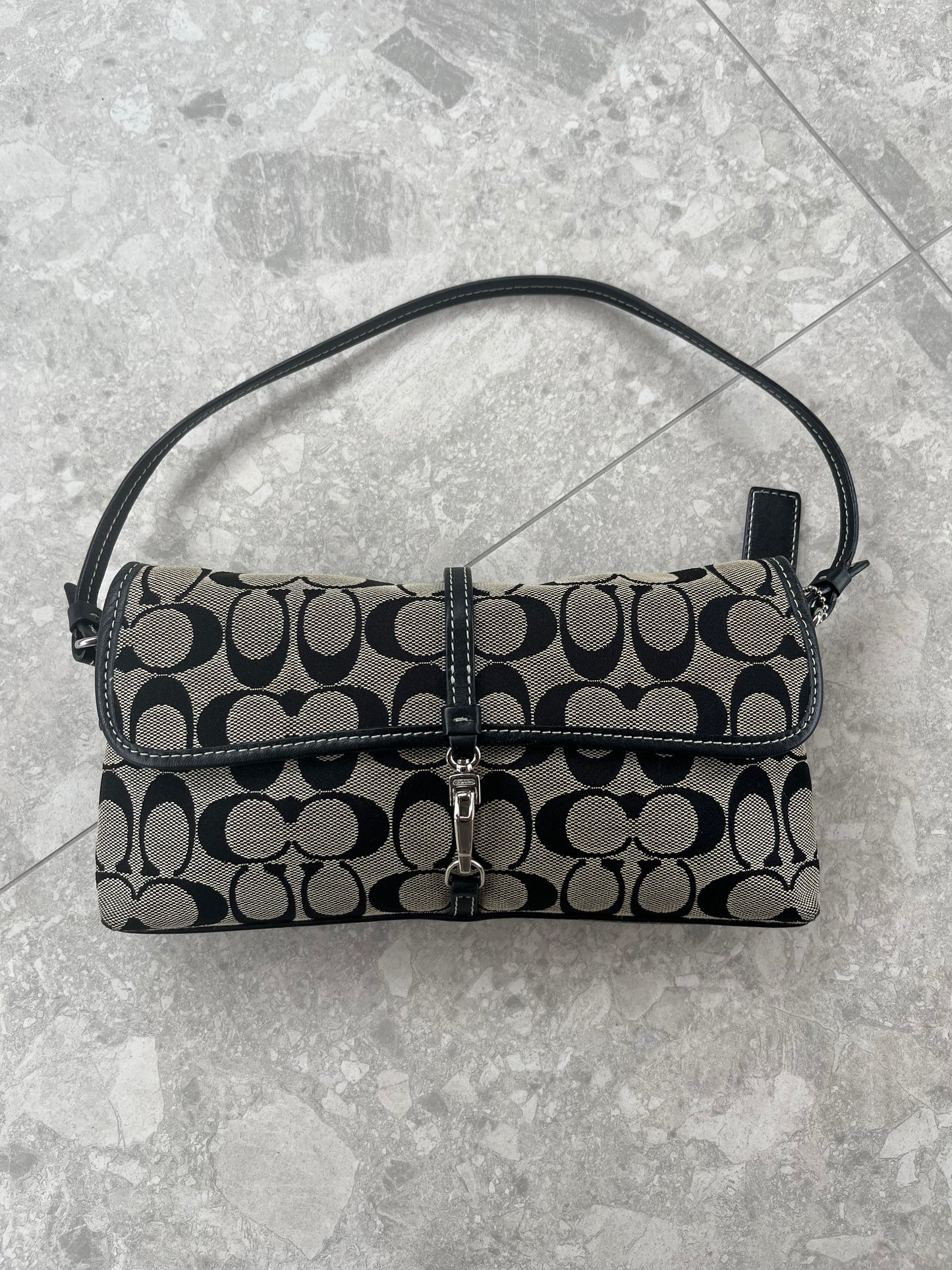 Vintage Monogram Coach Demi Bag