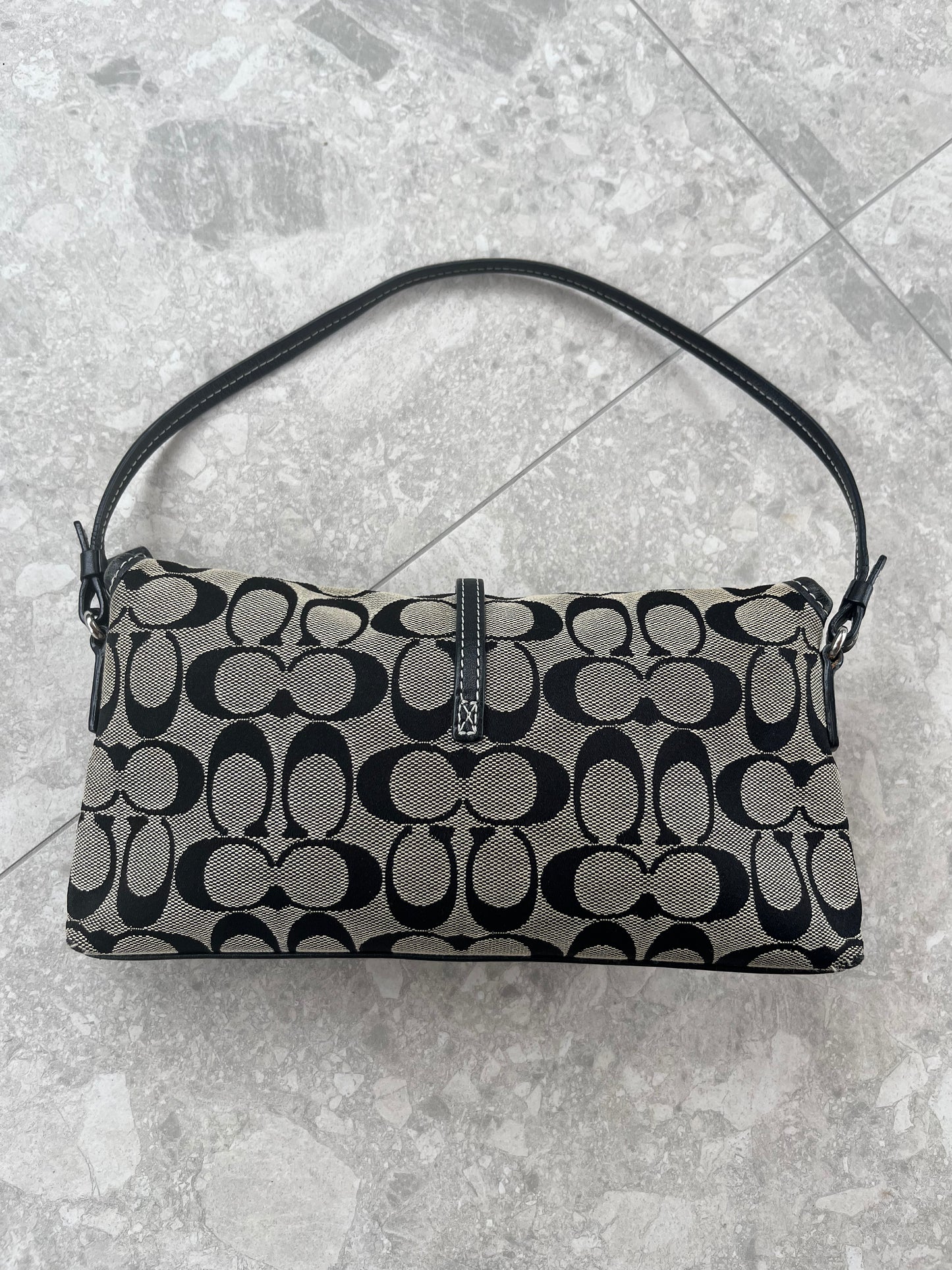 Vintage Monogram Coach Demi Bag
