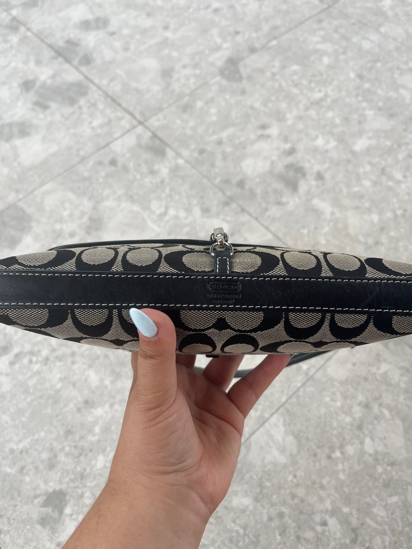 Vintage Monogram Coach Demi Bag