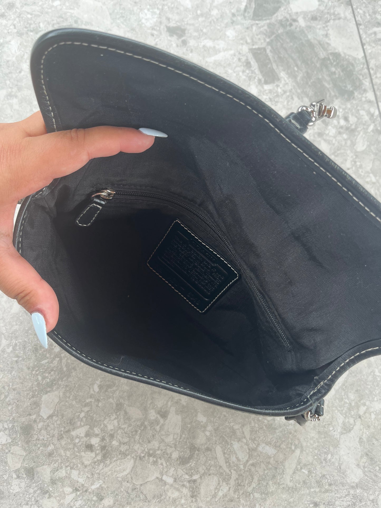 Vintage Monogram Coach Demi Bag