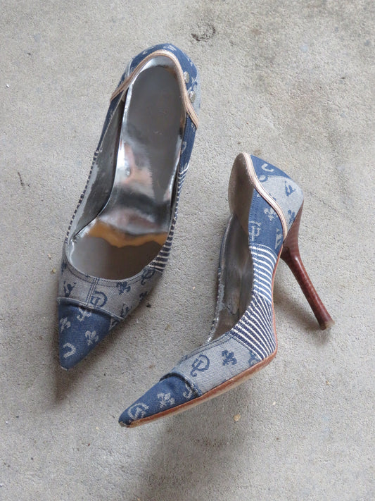 Denim Guess Heels