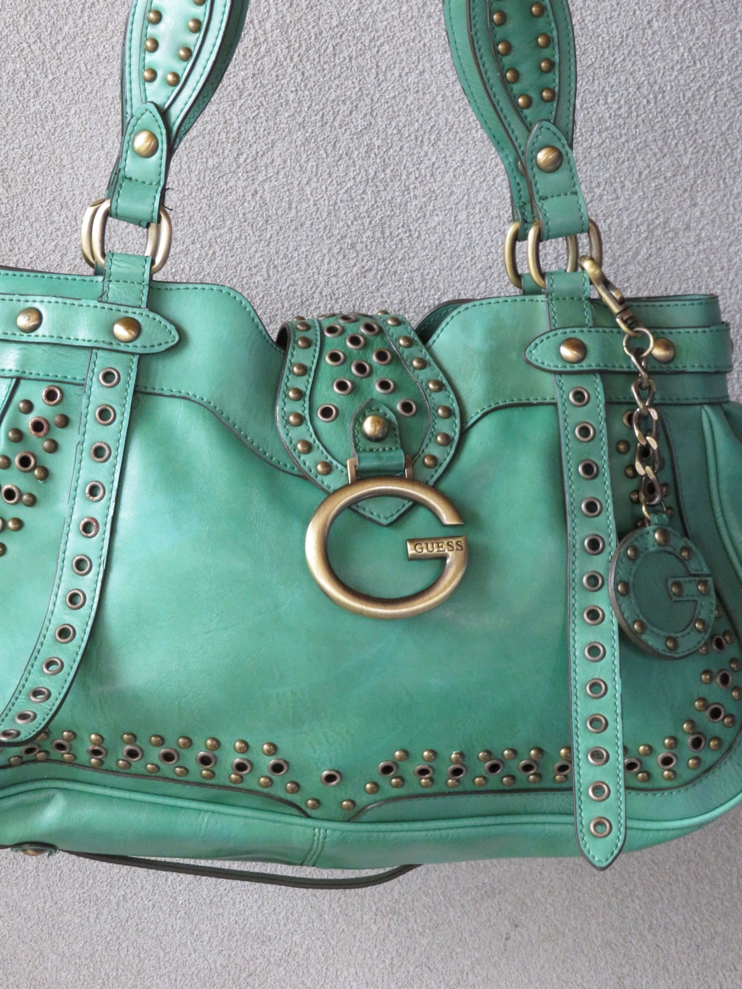 Turquoise Guess Bag