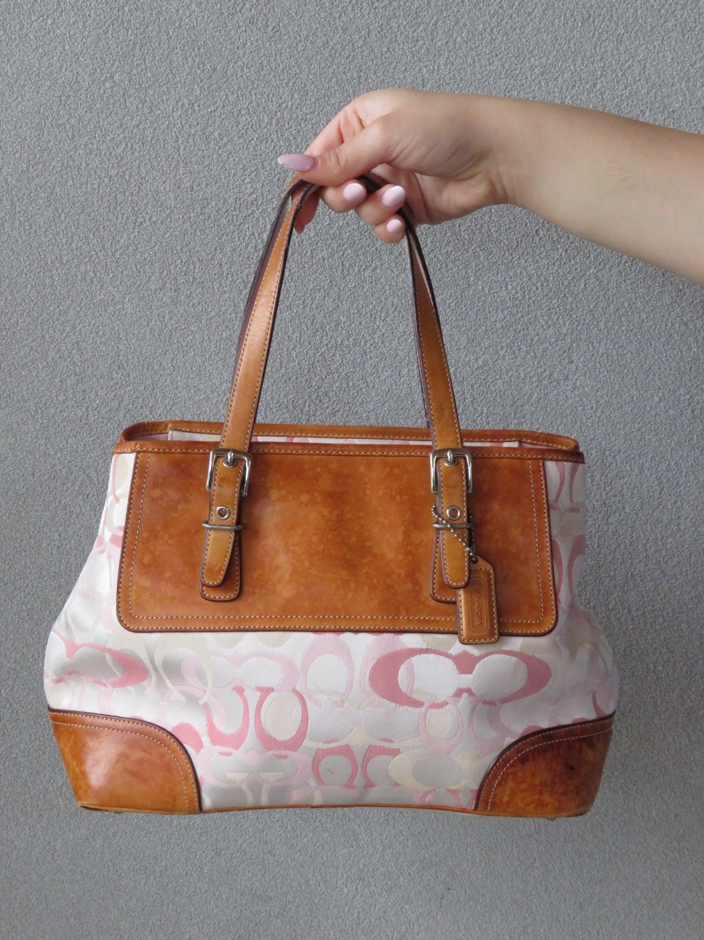 Pink Coach Bag