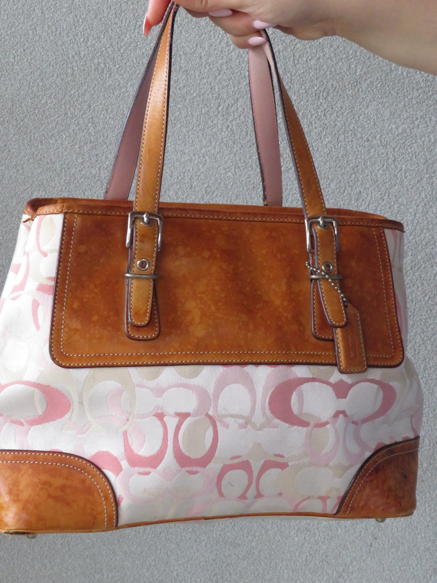 Pink Coach Bag