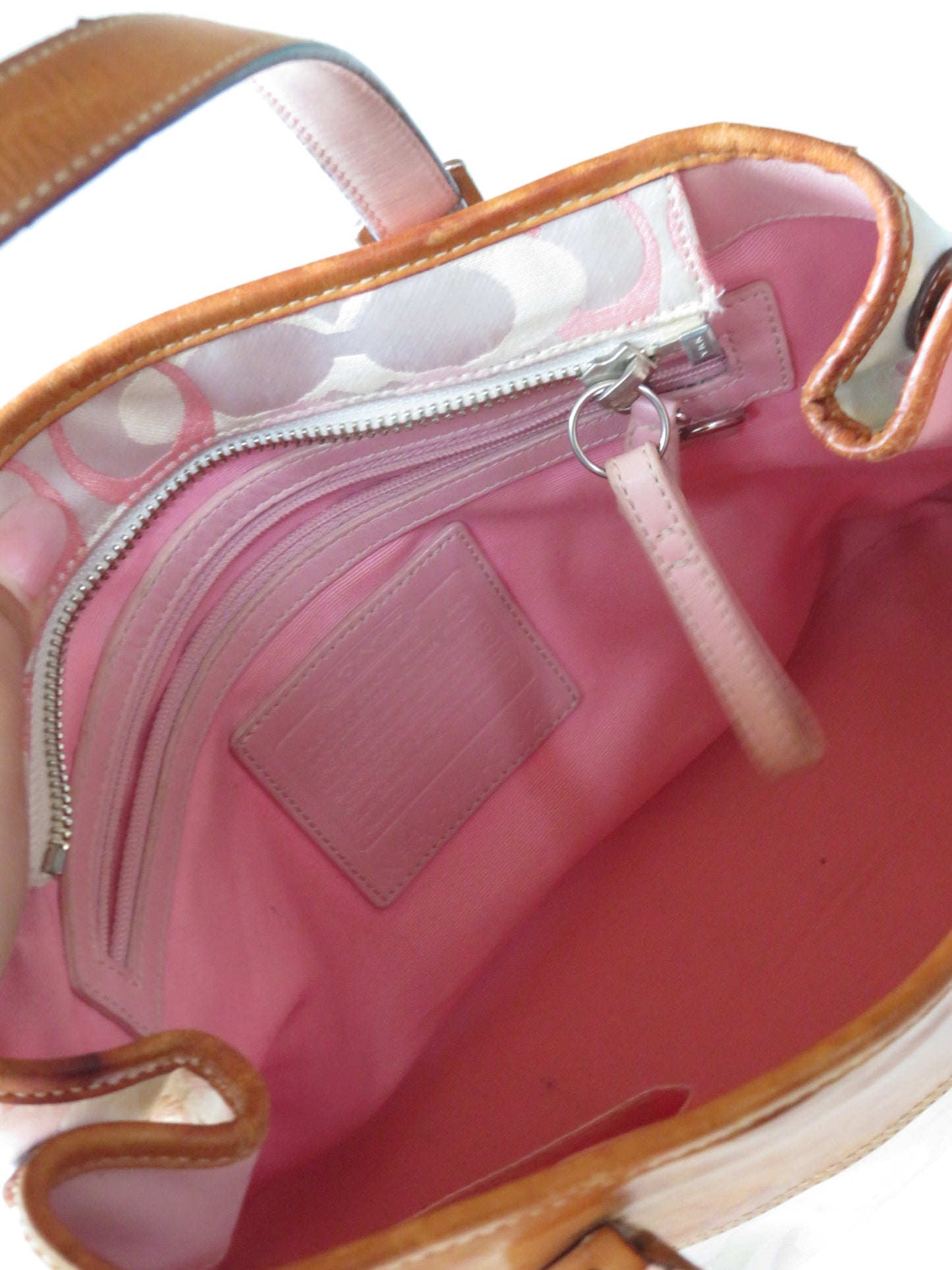 Pink Coach Bag