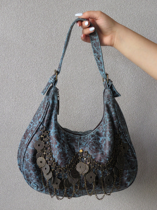 Boho Coin Shoulder Bag