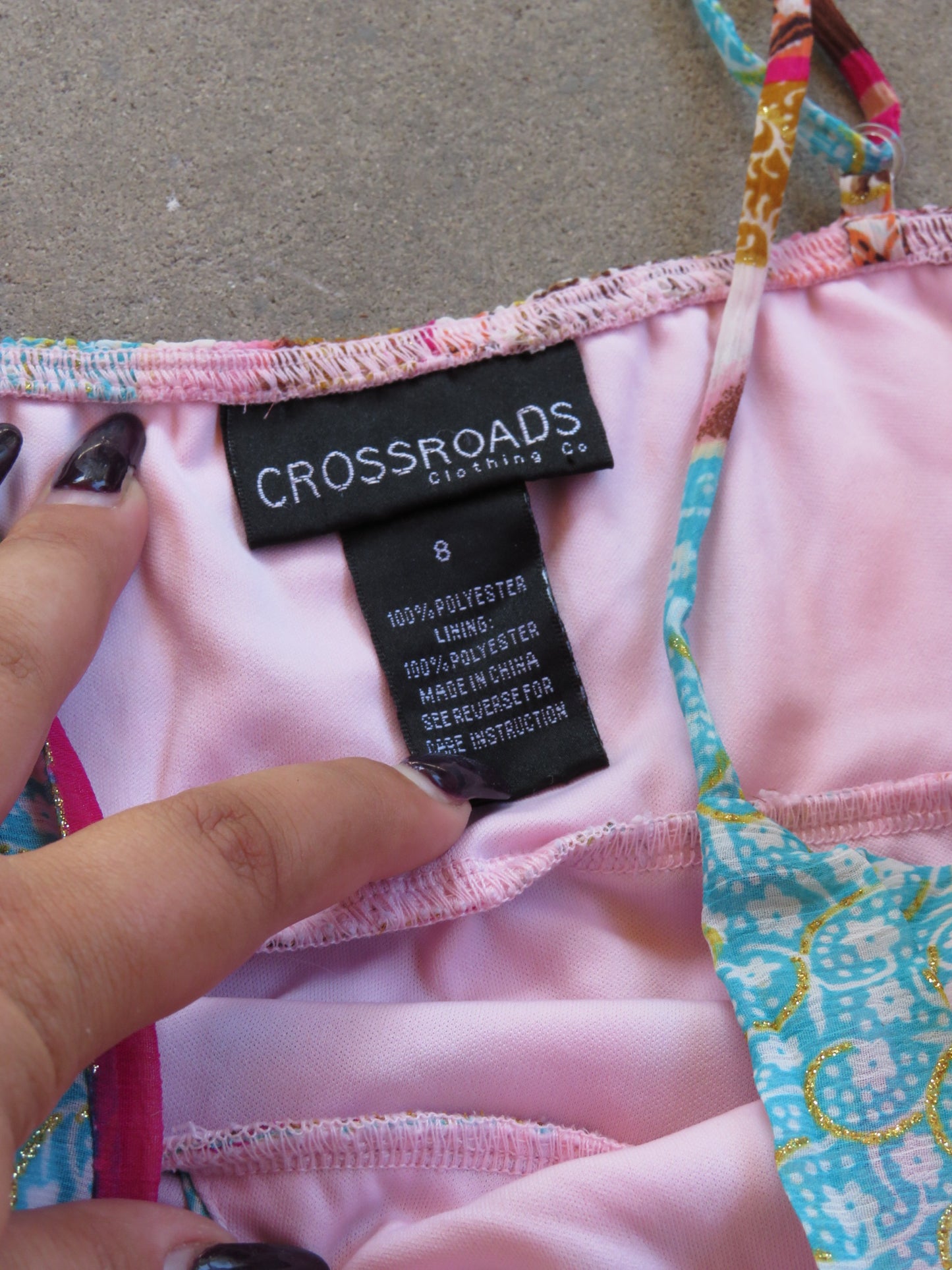 Multi-colour Cami Top