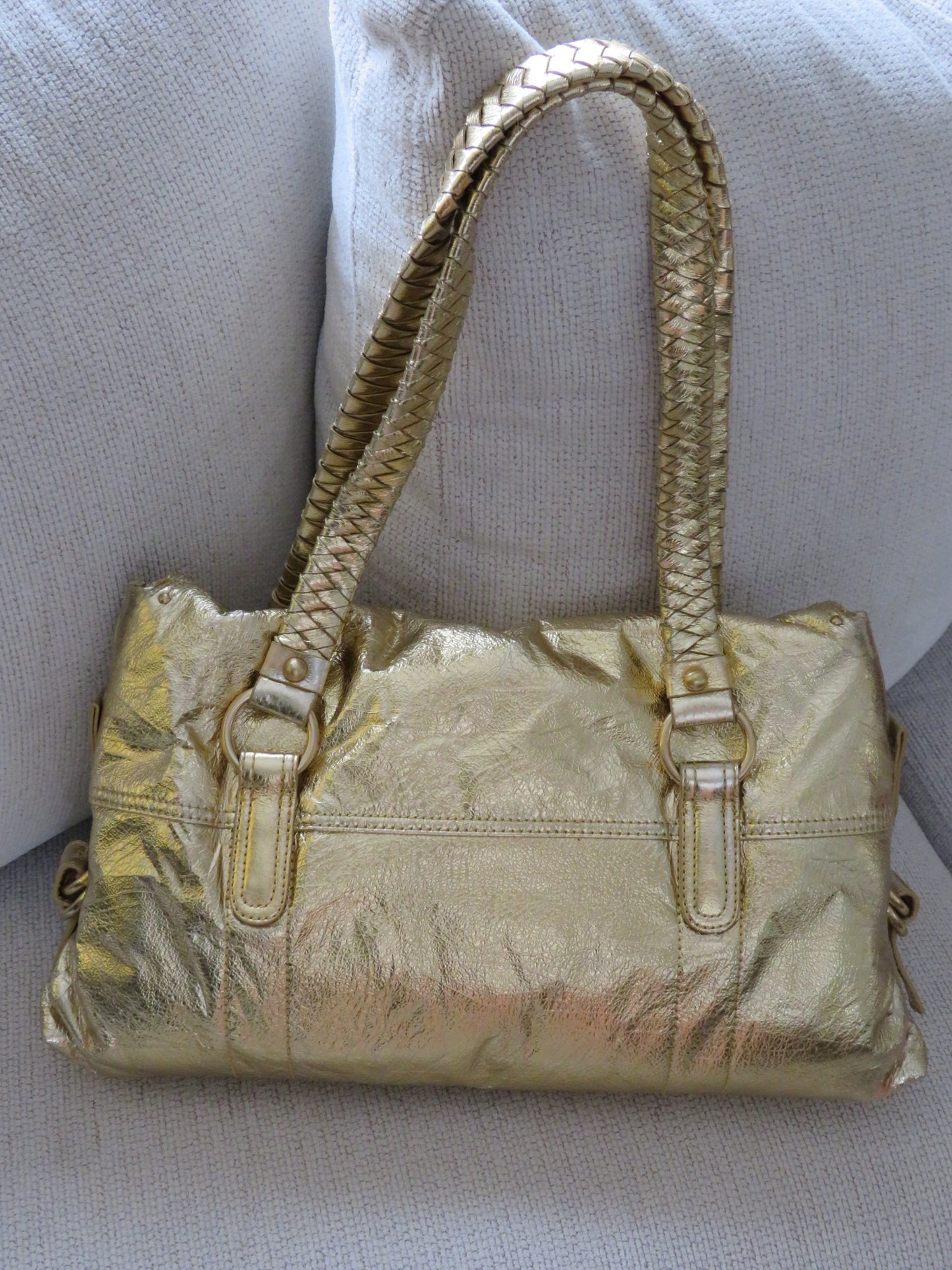 Metallic Gold Nine West Bag