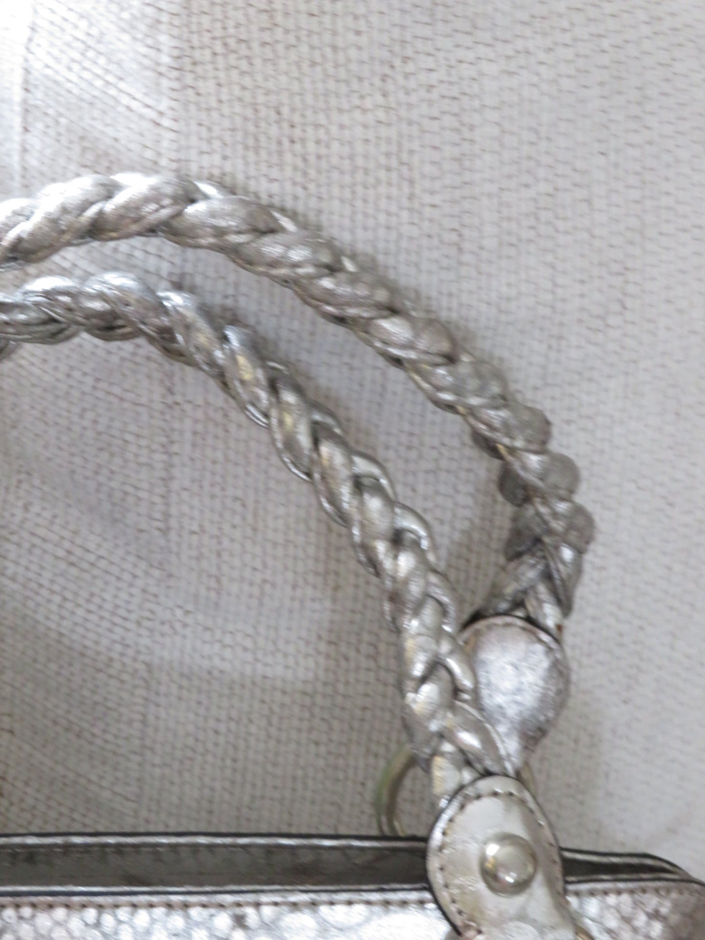 Metallic Croc Guess Handbag