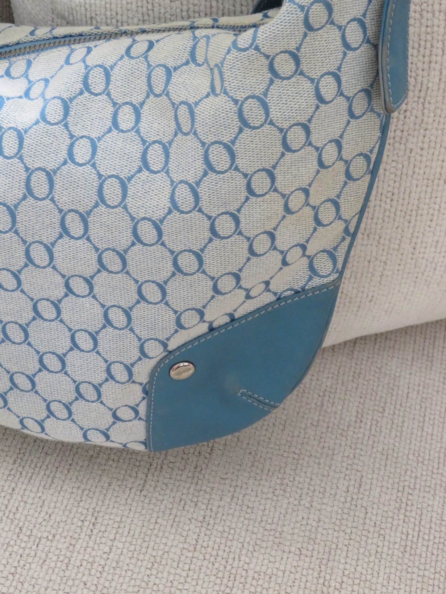 Monogram Blue Oroton Bag