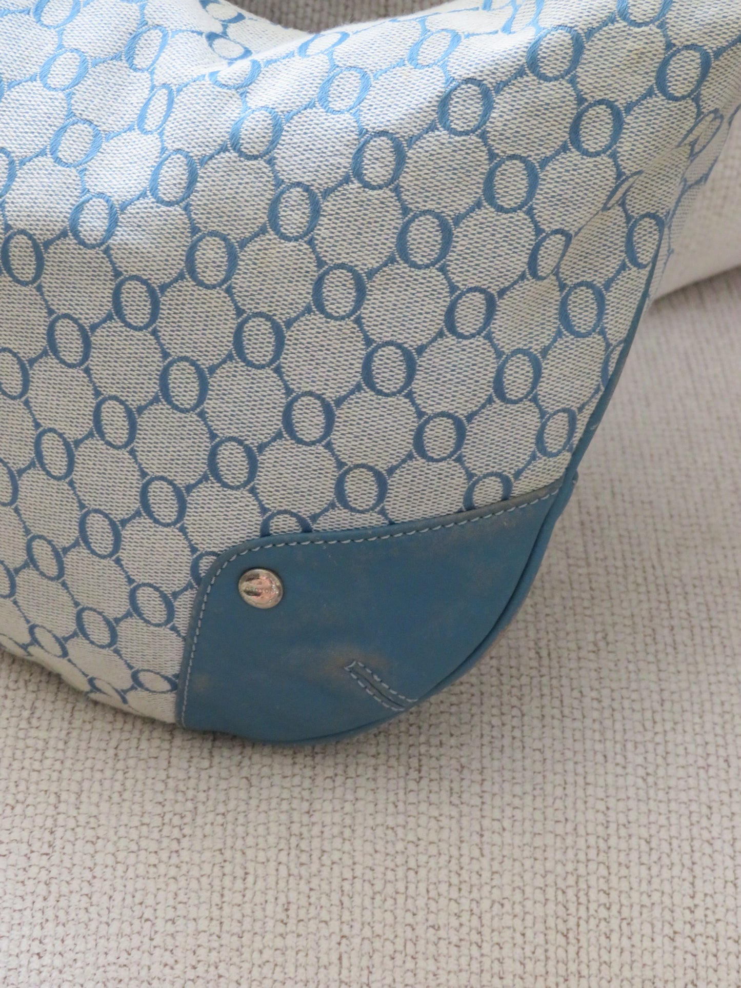 Monogram Blue Oroton Bag