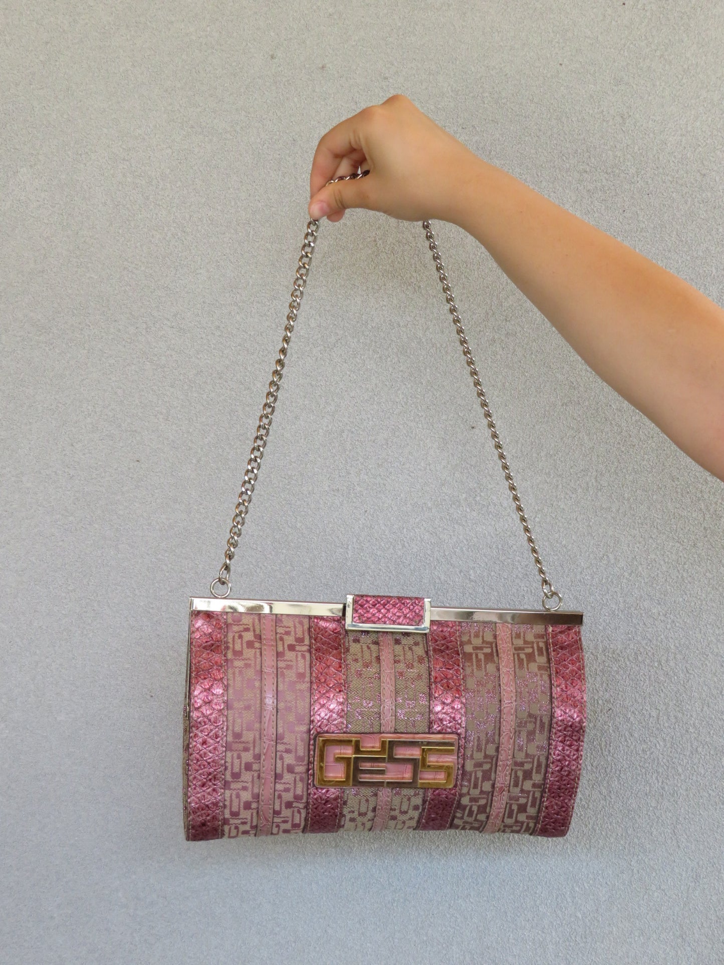 Vintage Guess Metallic Bag