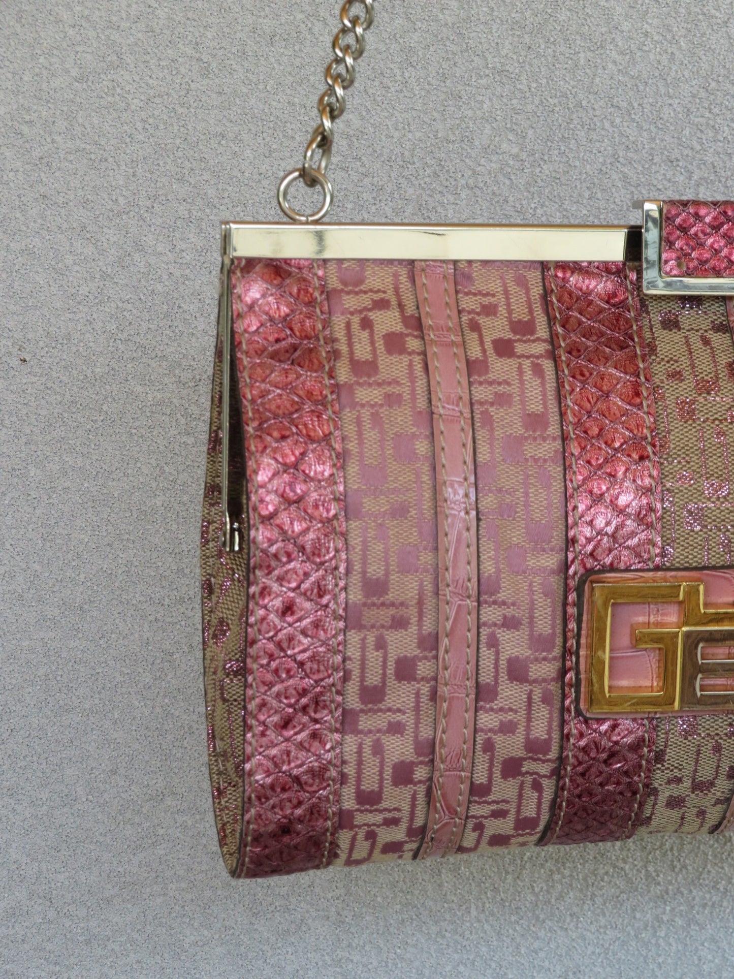 Vintage Guess Metallic Bag