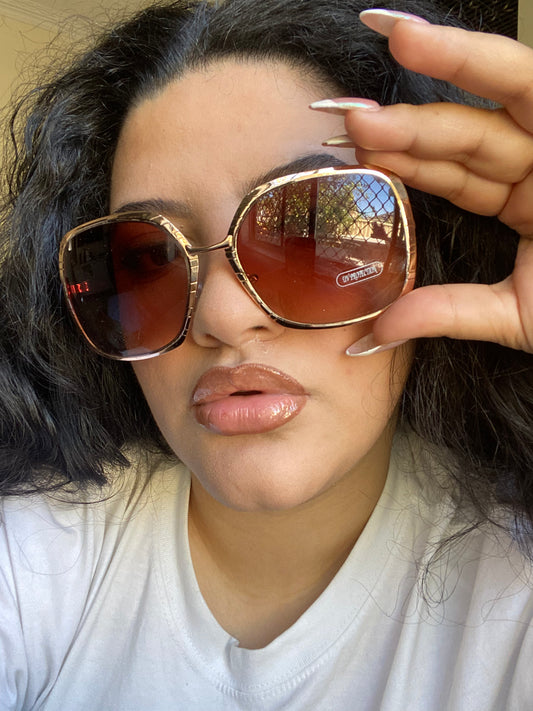 Oversized square Sunglasses