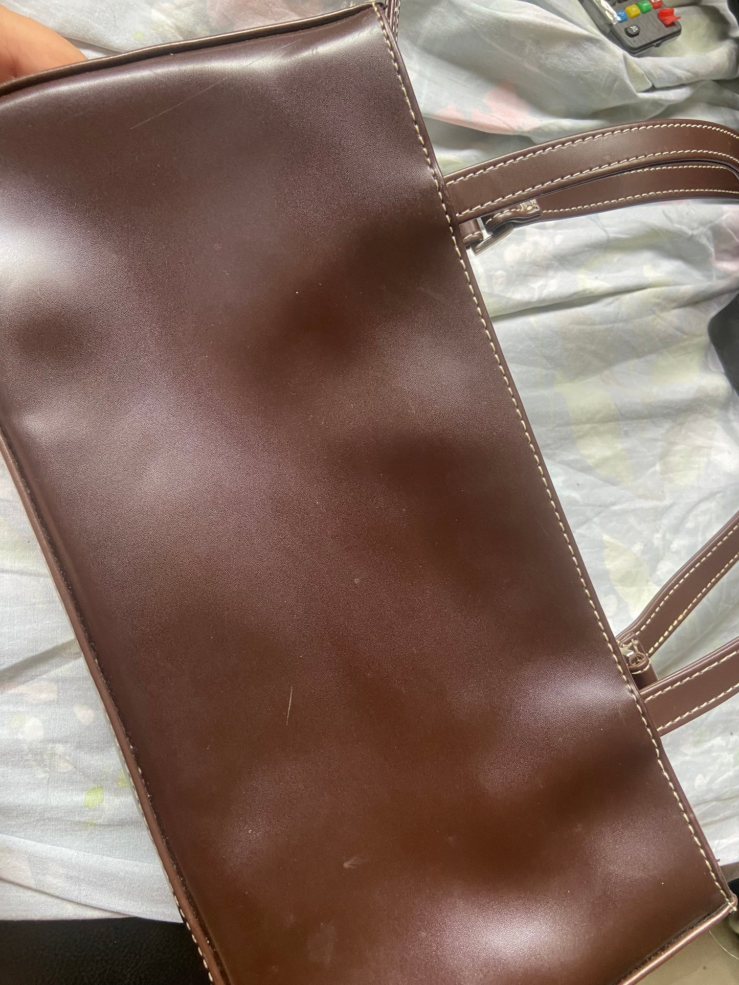 Multitone Brown Shoulder Bag