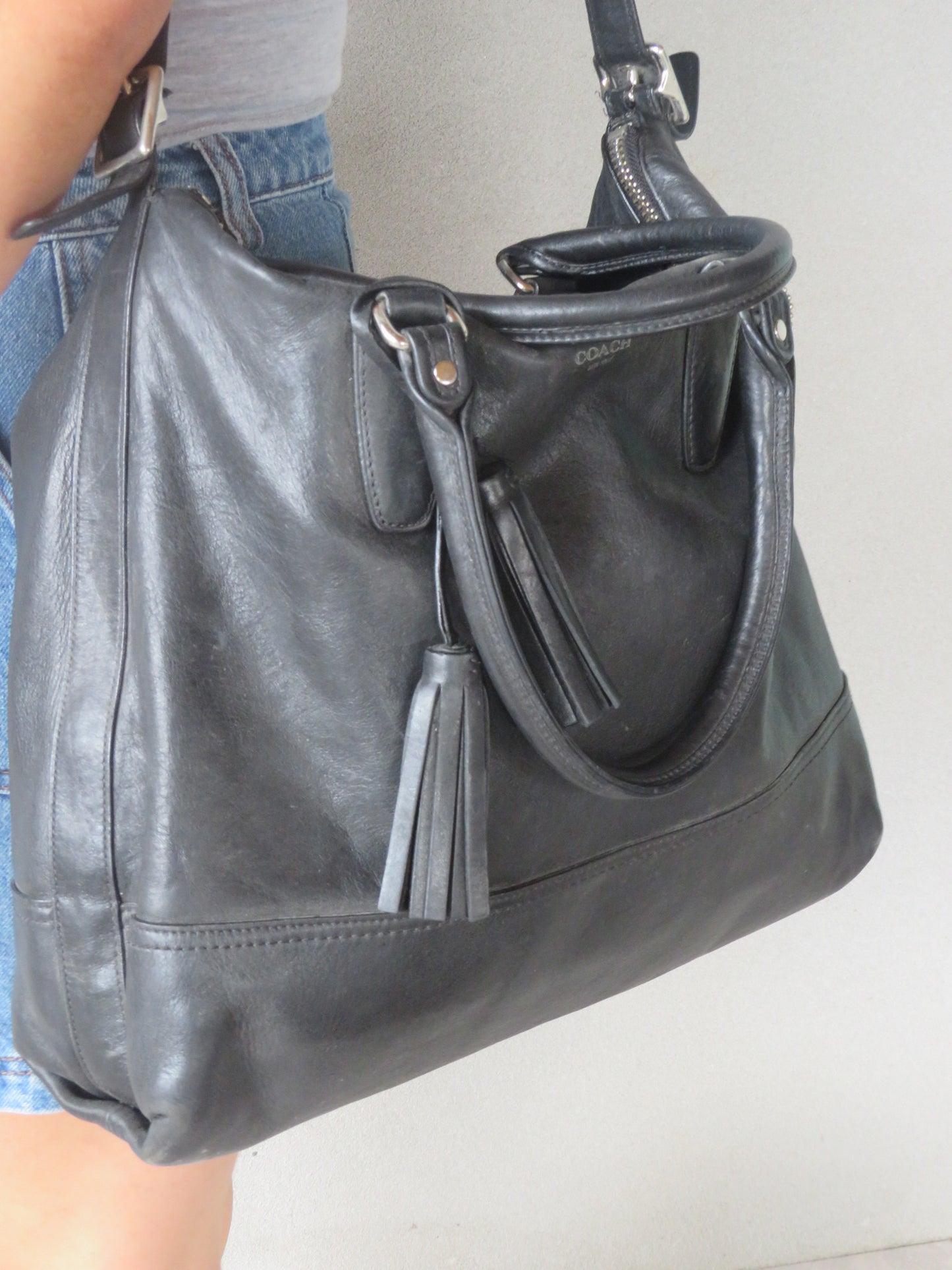 Coach Legacy Rory North South Satchel Bag