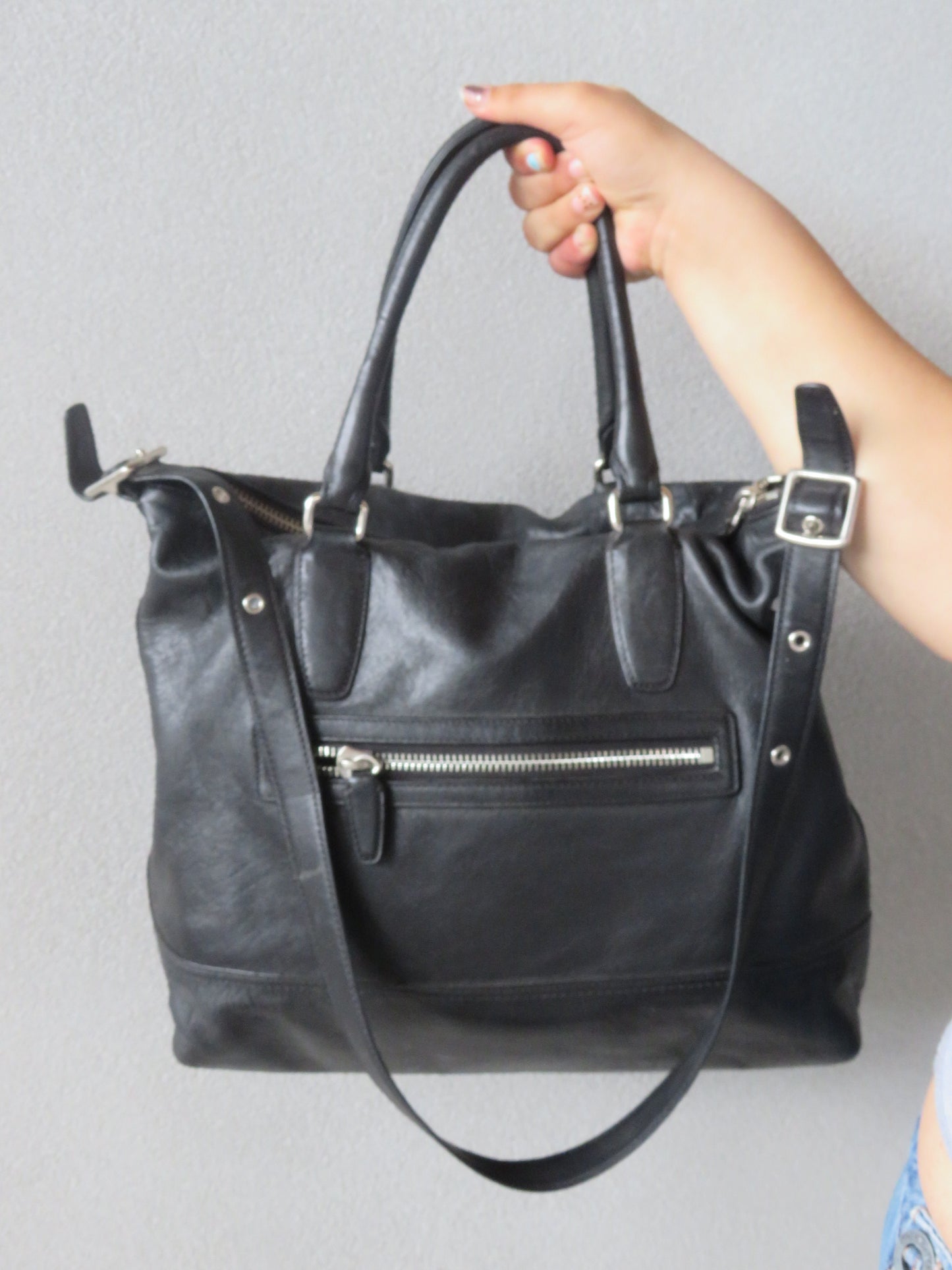 Coach Legacy Rory North South Satchel Bag