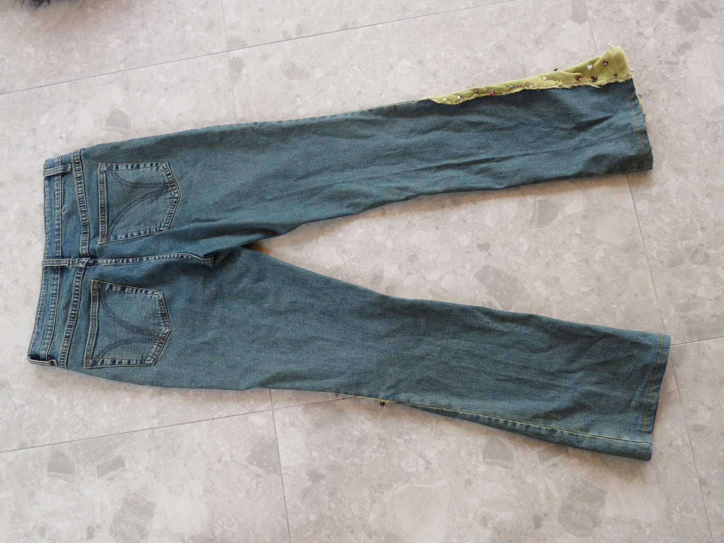 Embellished Denim Jeans