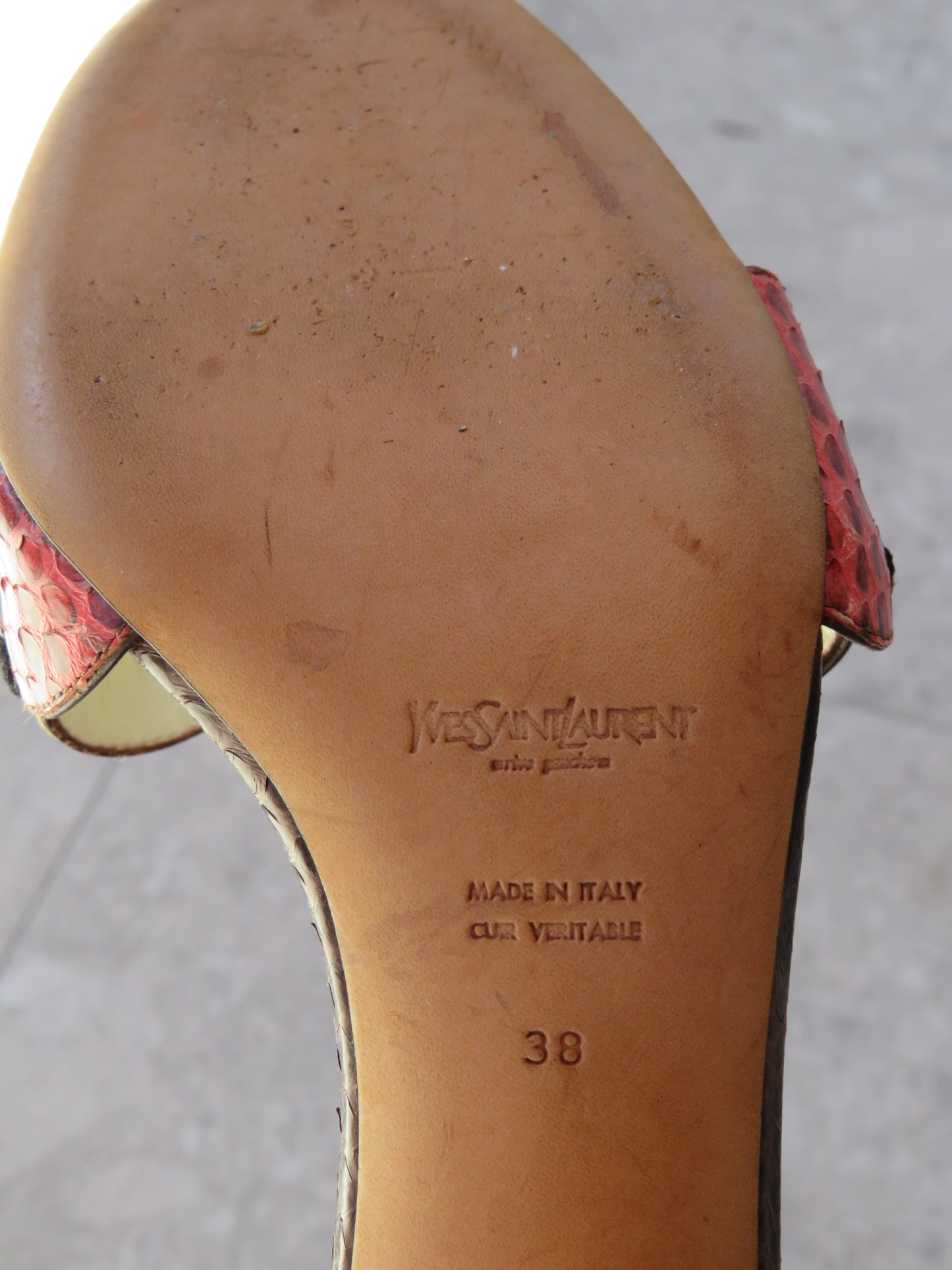 Authentic Saint Laurent Heels