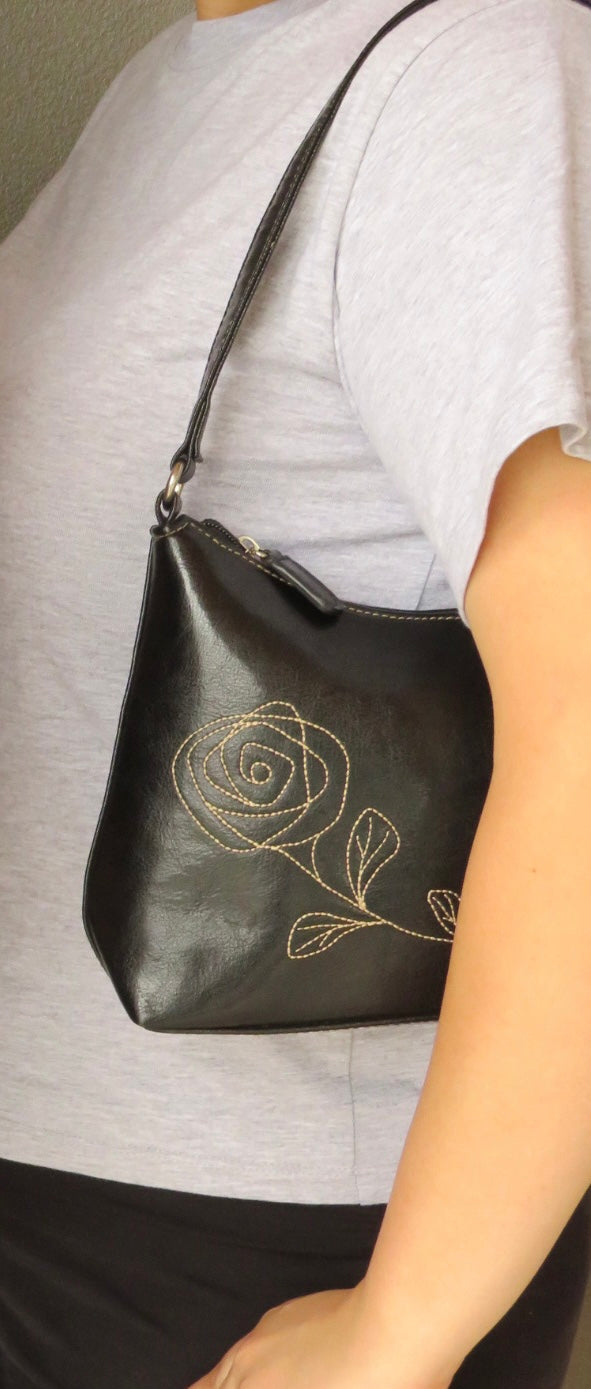 Embriodered Flower Bag