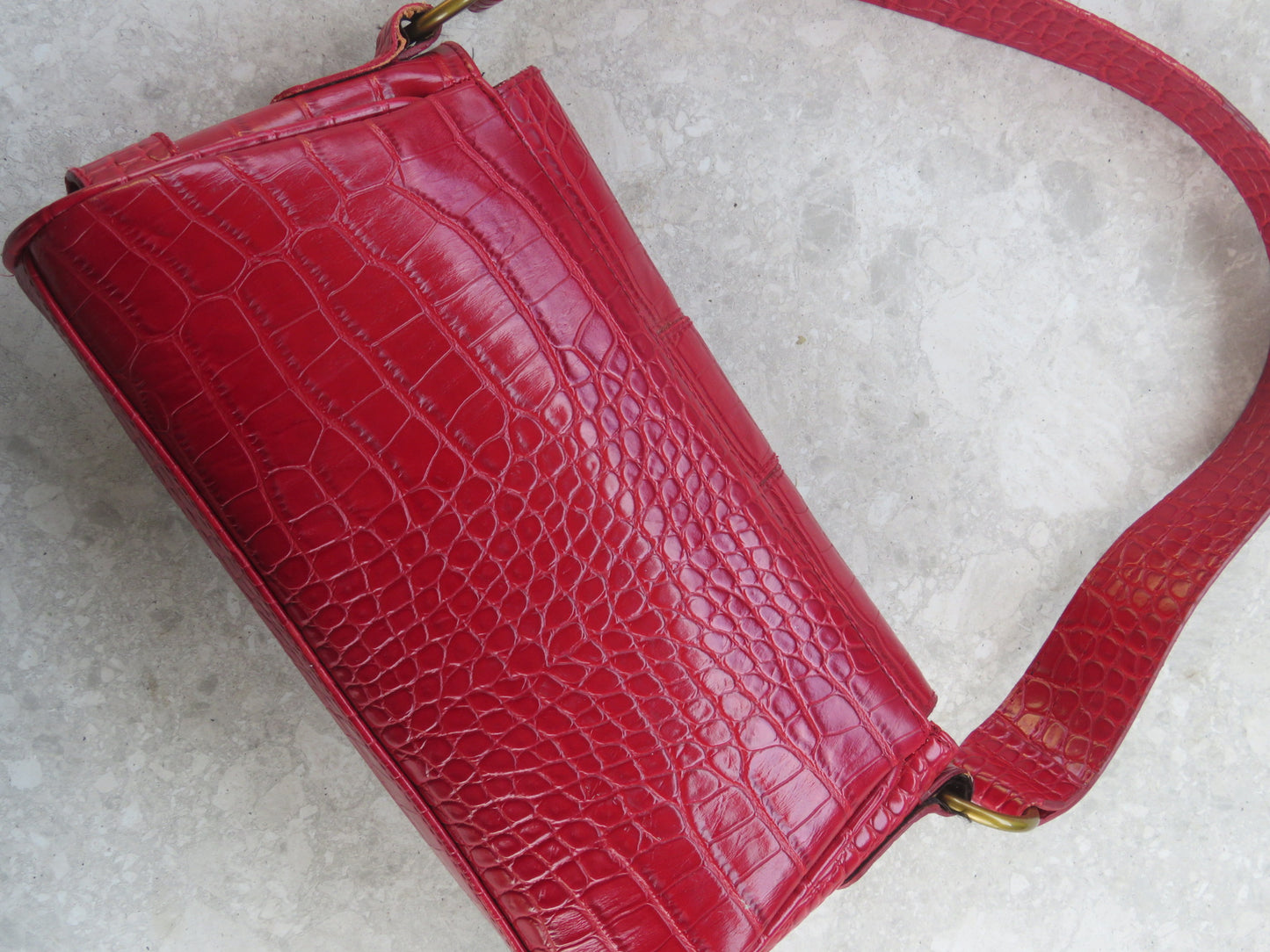 Red Croc Fiorelli Bag