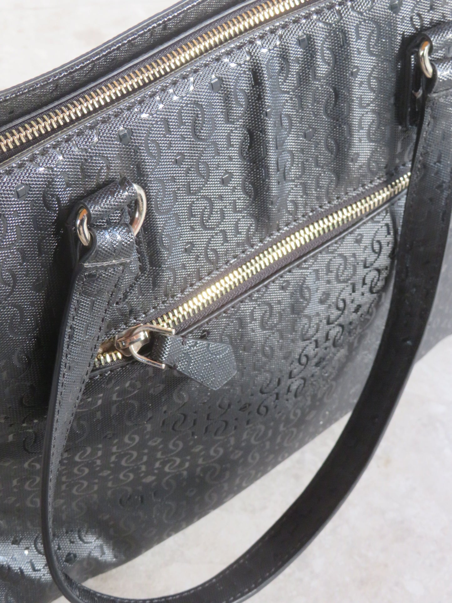 Guess textured Tote Bag