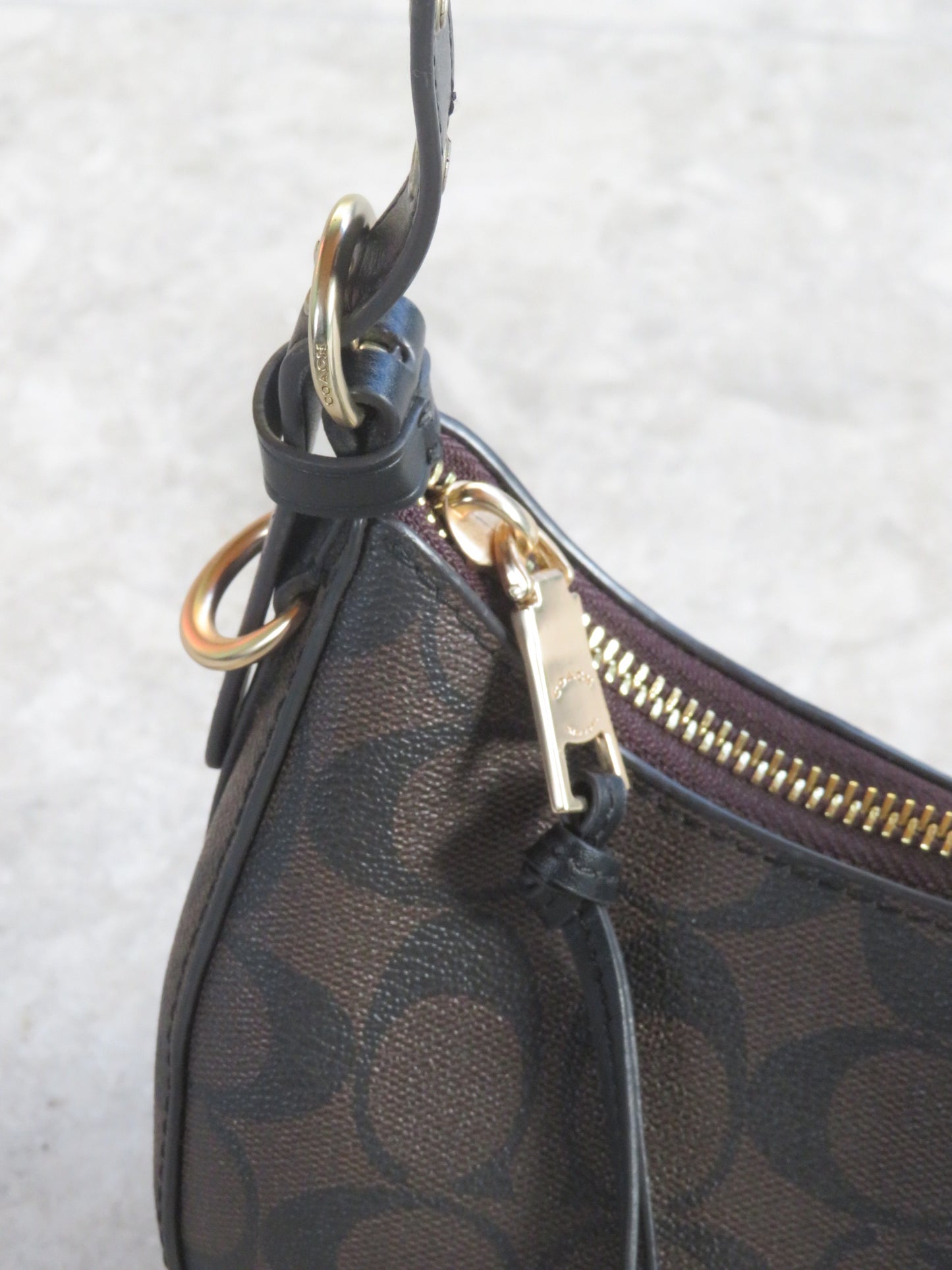 Coach Signature Kleo Hobo Bag