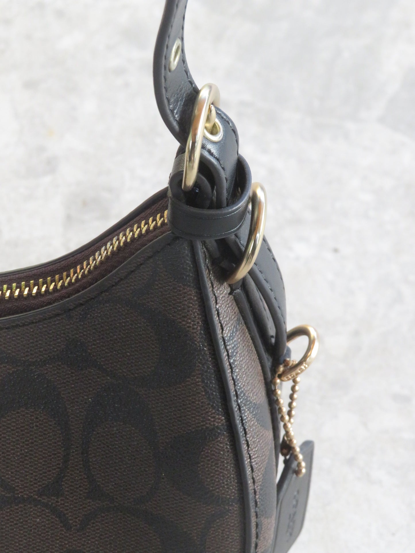 Coach Signature Kleo Hobo Bag