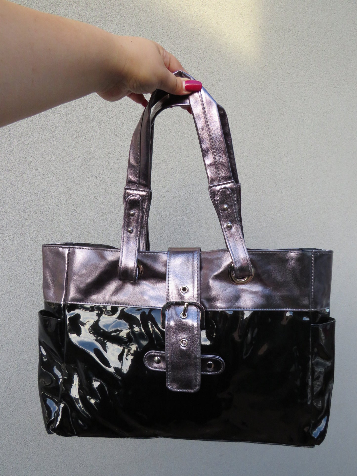 Metalic Buckle Bag