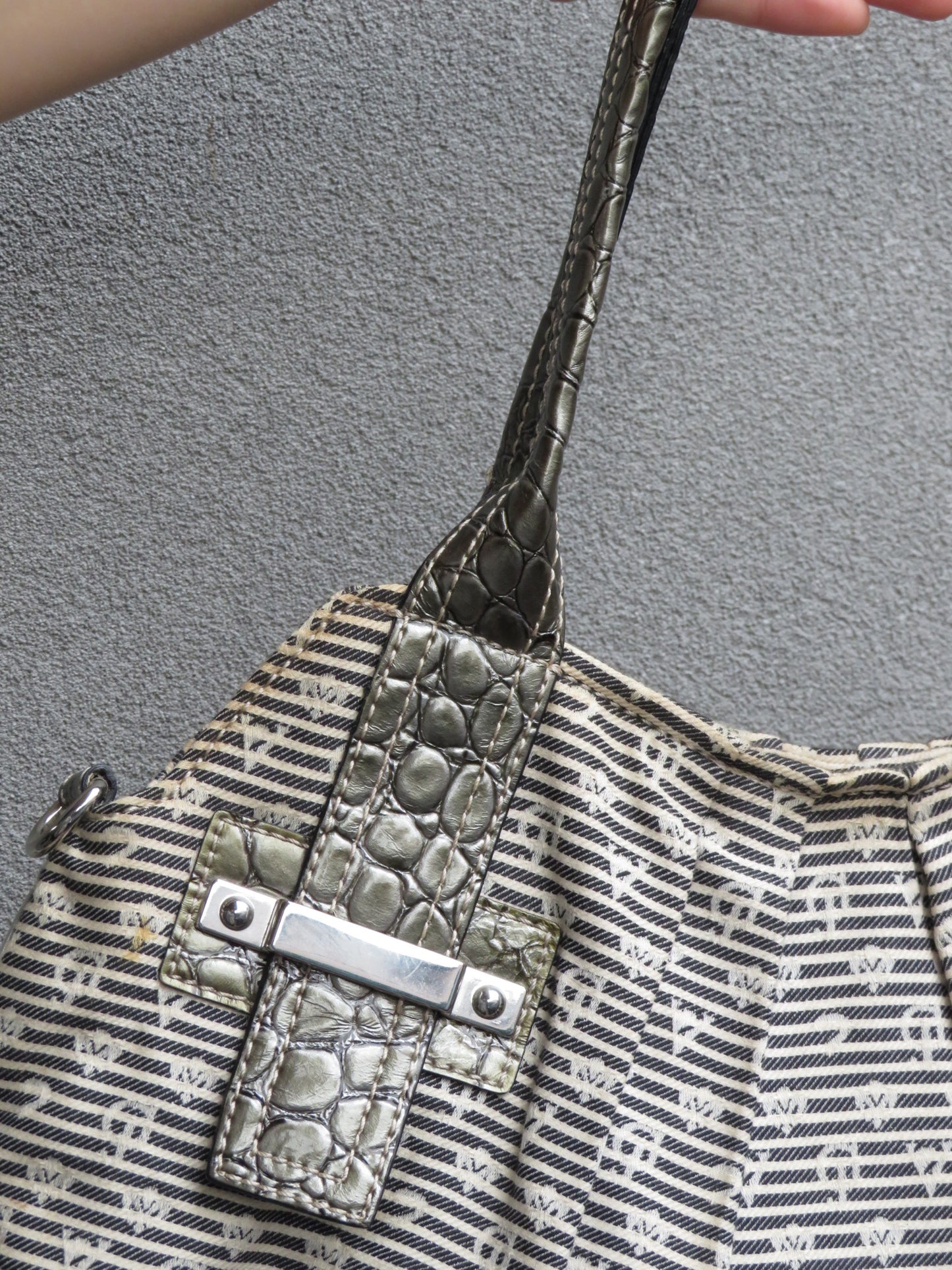 Vintage Monogram Guess Bag