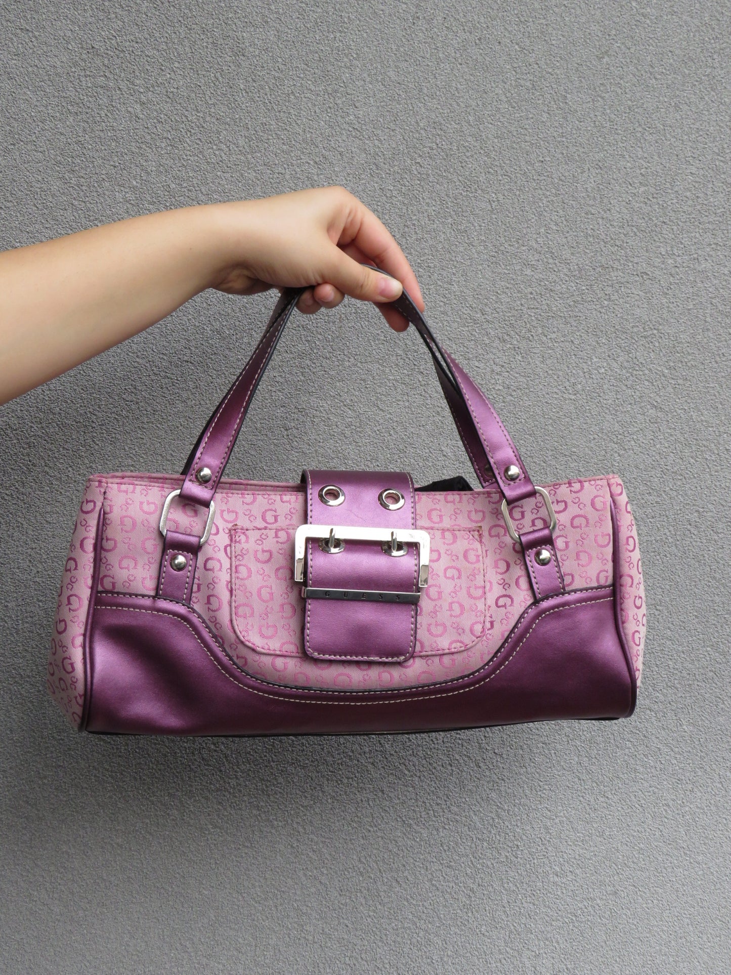 Vintage Purple Guess Bag
