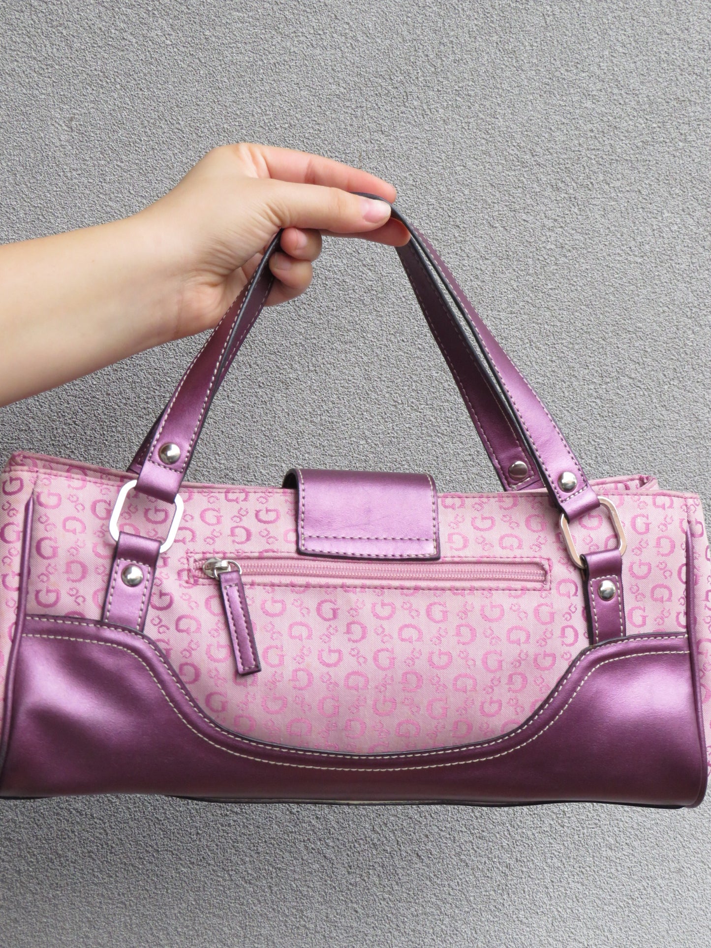 Vintage Purple Guess Bag