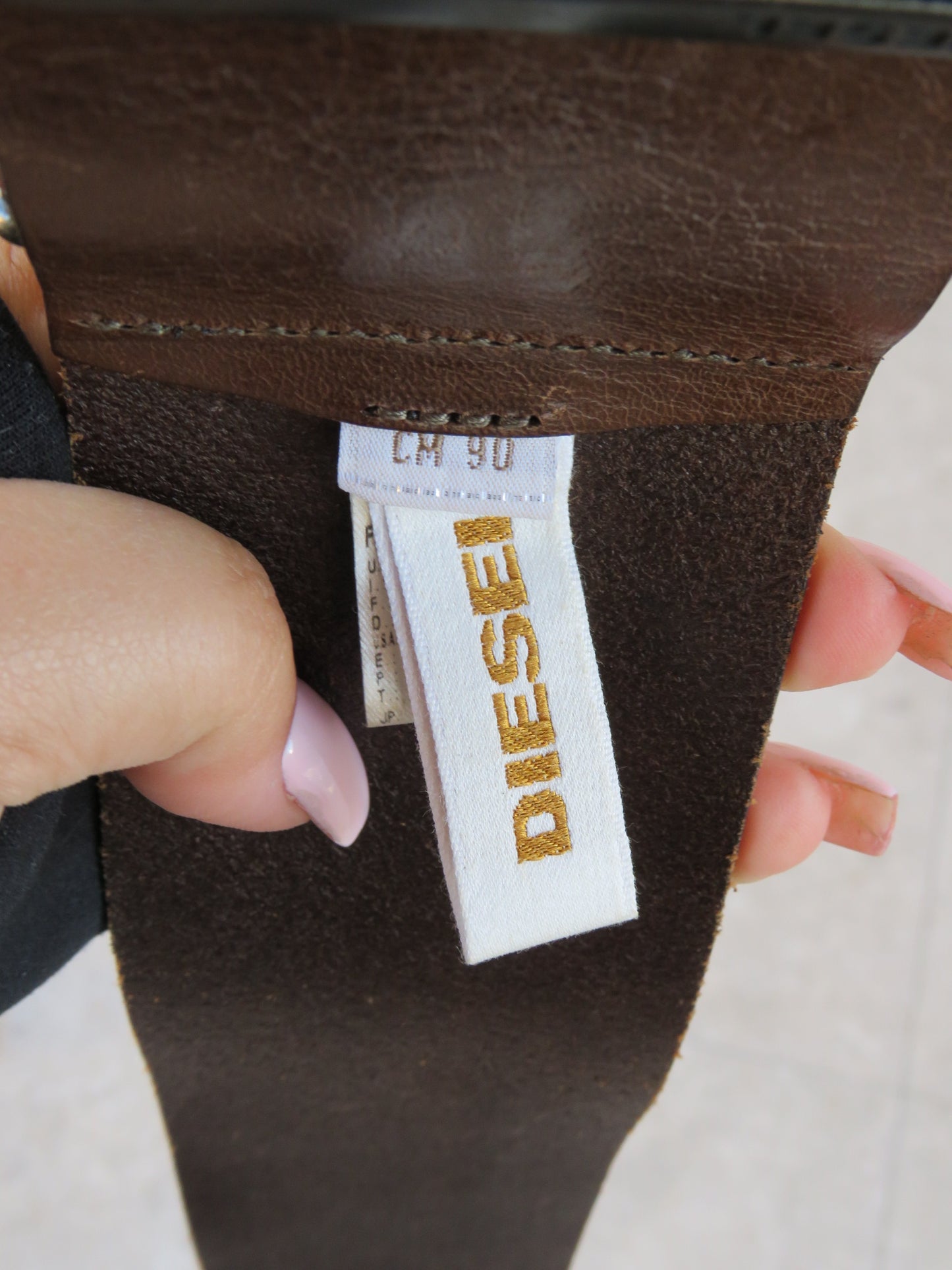 Vintage Diesel Belt