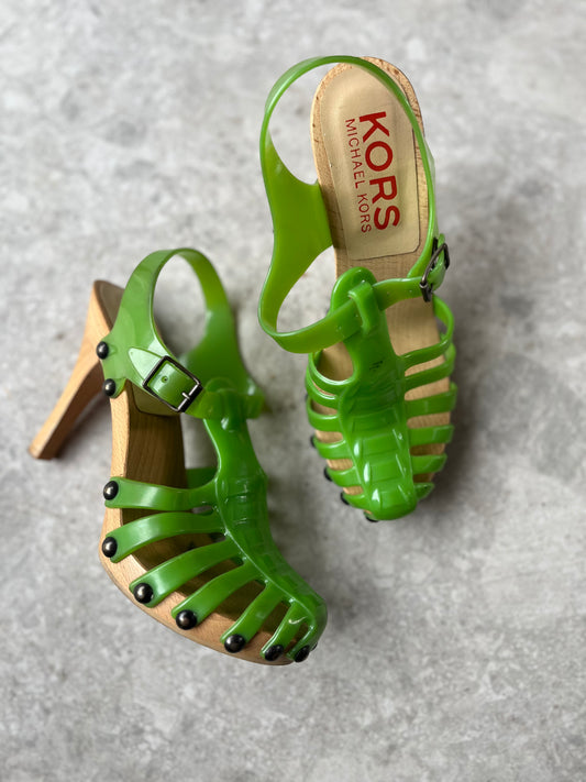 Michael Kors Jelly Clog Heels