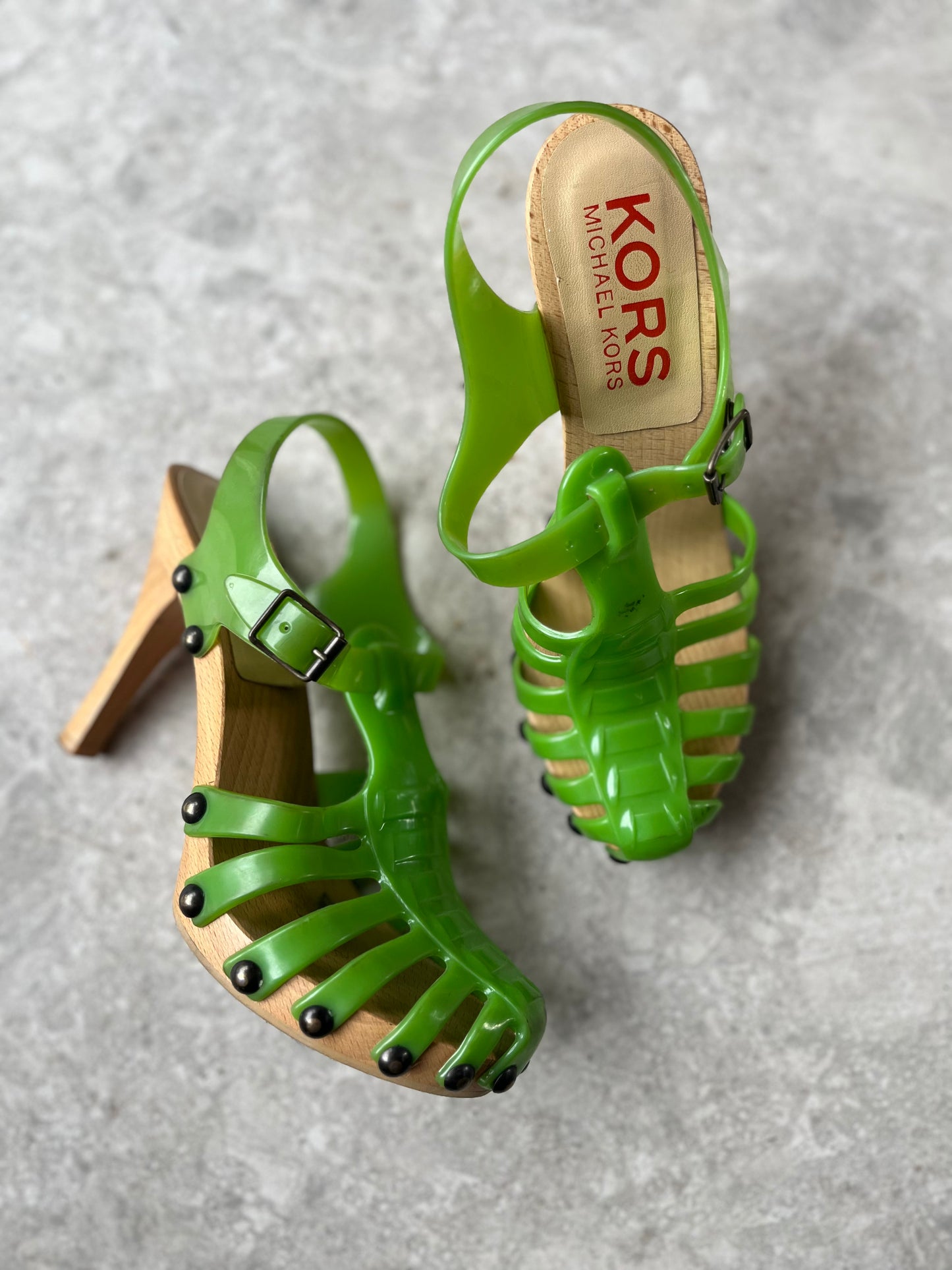 Michael Kors Jelly Clog Heels