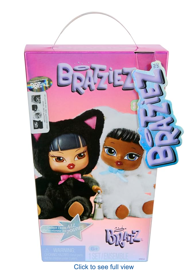 Bratz Bratziez Iconz Seriez Angel Cloe Plush Keychain